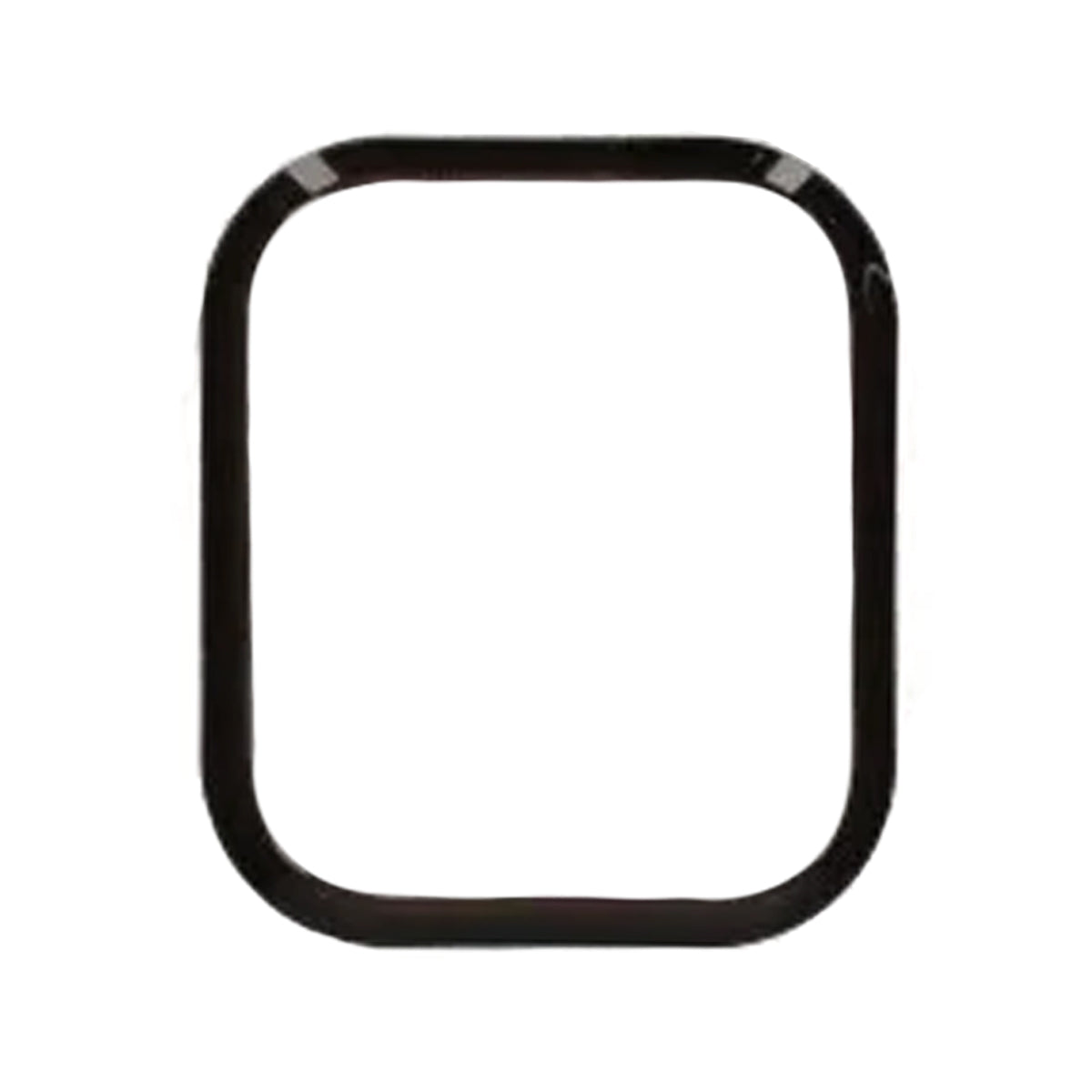 Skärmskydd Apple Watch 10 46mm - Härdat Glas Svart image 2