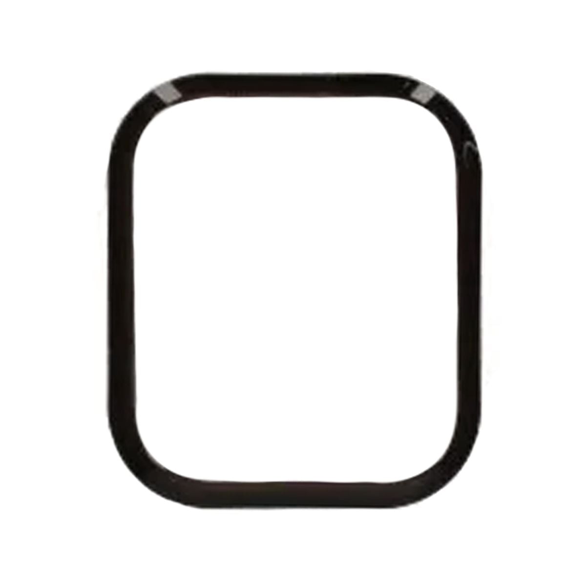 Skärmskydd Apple Watch 10 46mm - Härdat Glas Svart image 2