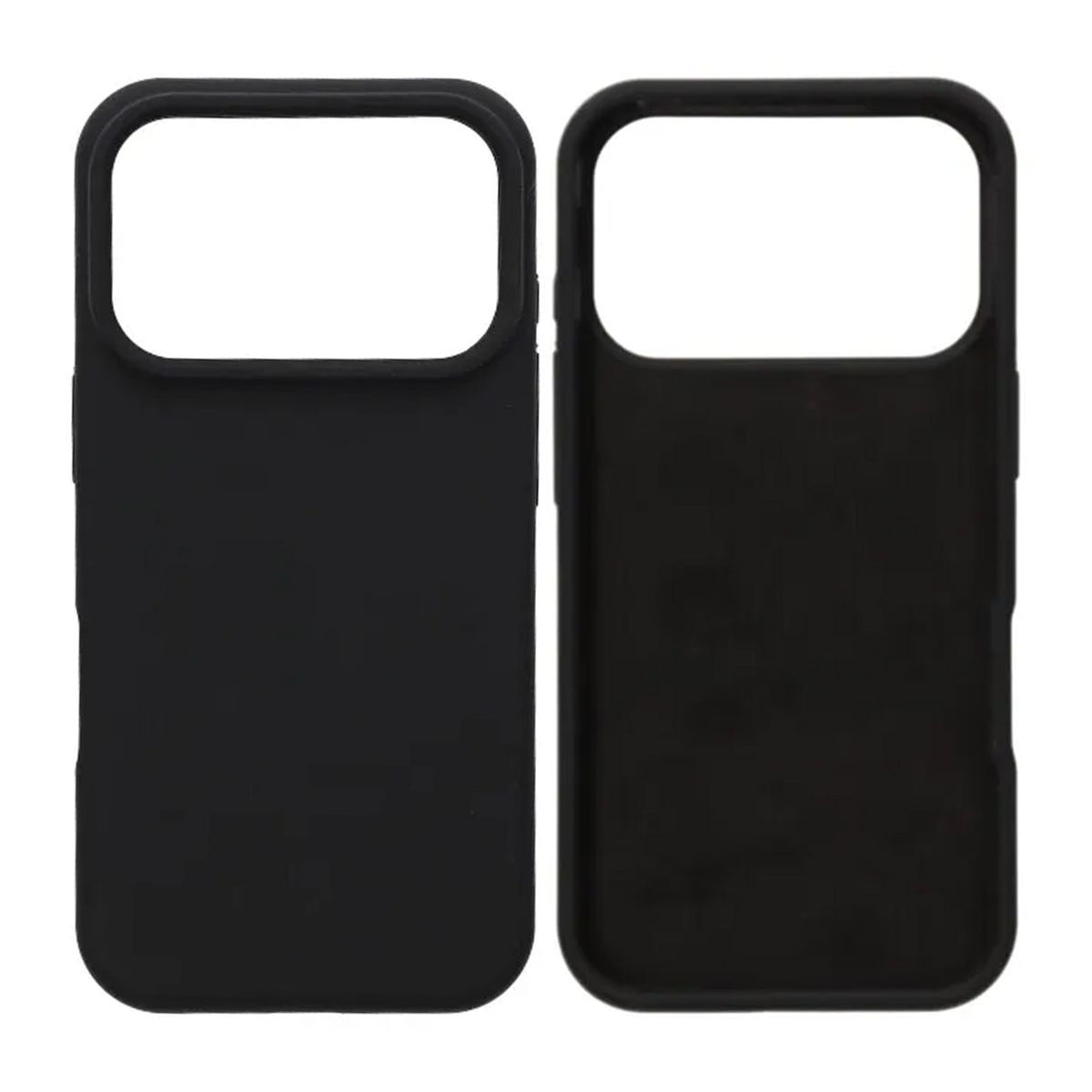 Mobilskal Mjukt Silikon för iPhone 17 Pro - Svart image 1