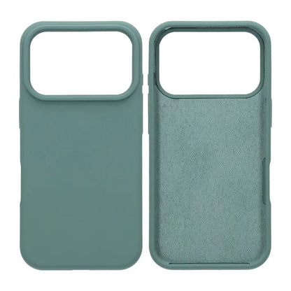 Mobilskal Mjukt Silikon för iPhone 17 Pro - Grön image 1