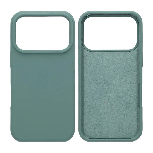 Mobilskal Mjukt Silikon för iPhone 17 Pro - Grön image 1