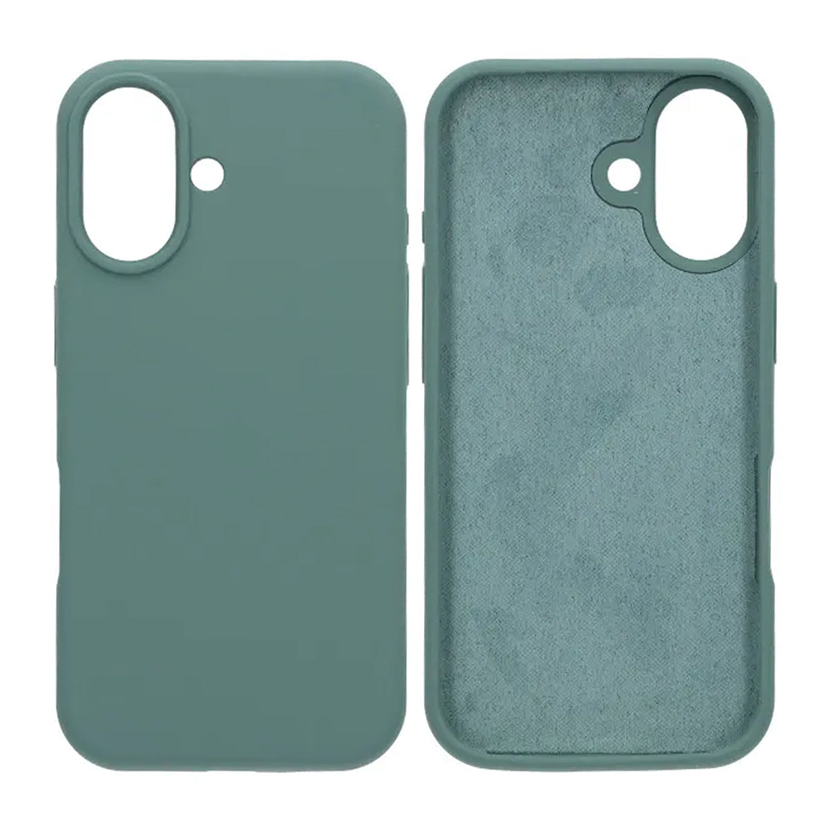 Mobilskal Mjukt Silikon för iPhone 17 - Grön image 1