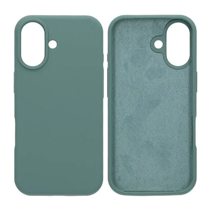 Mobilskal Mjukt Silikon för iPhone 17 - Grön image 1