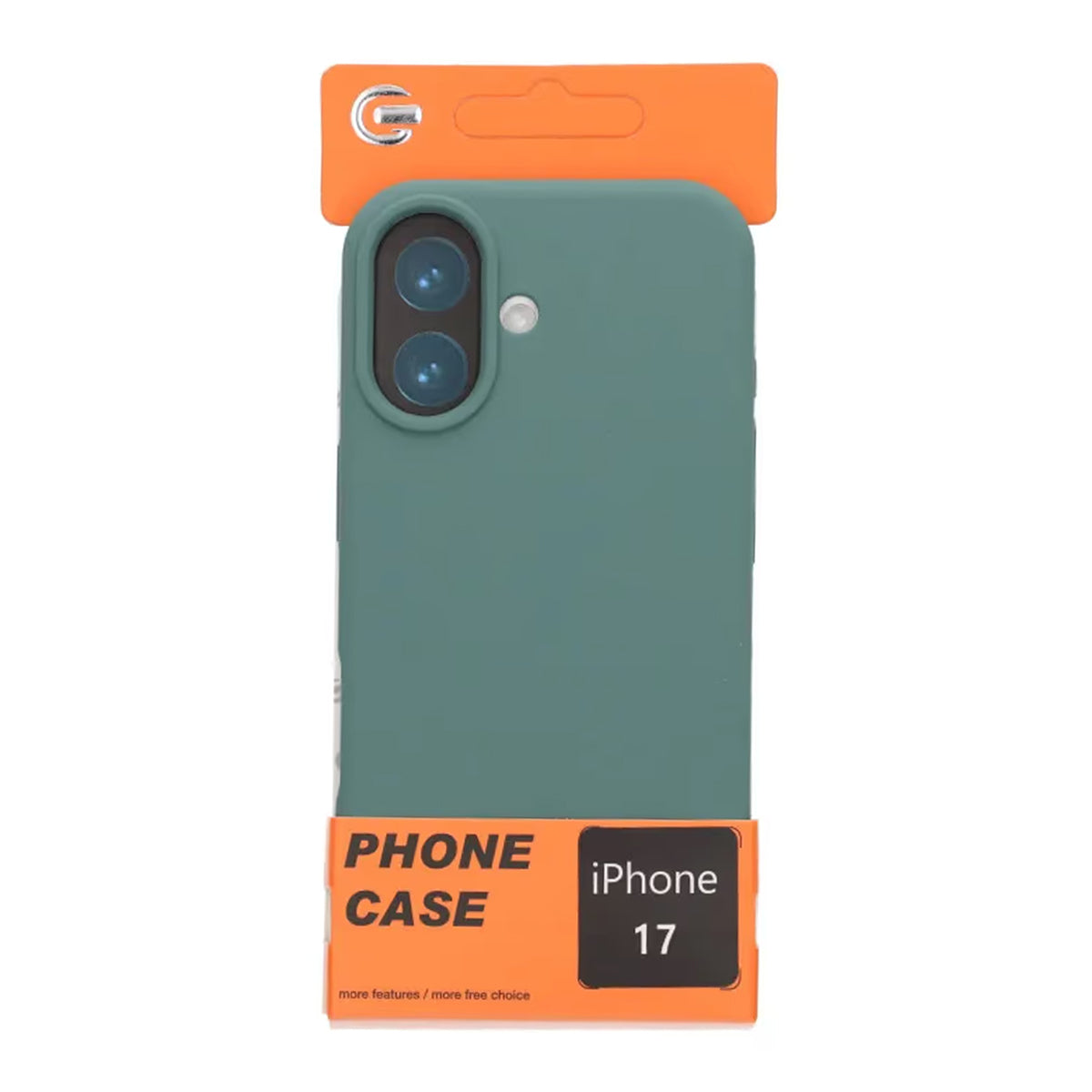 Mobilskal Mjukt Silikon för iPhone 17 - Grön image 6