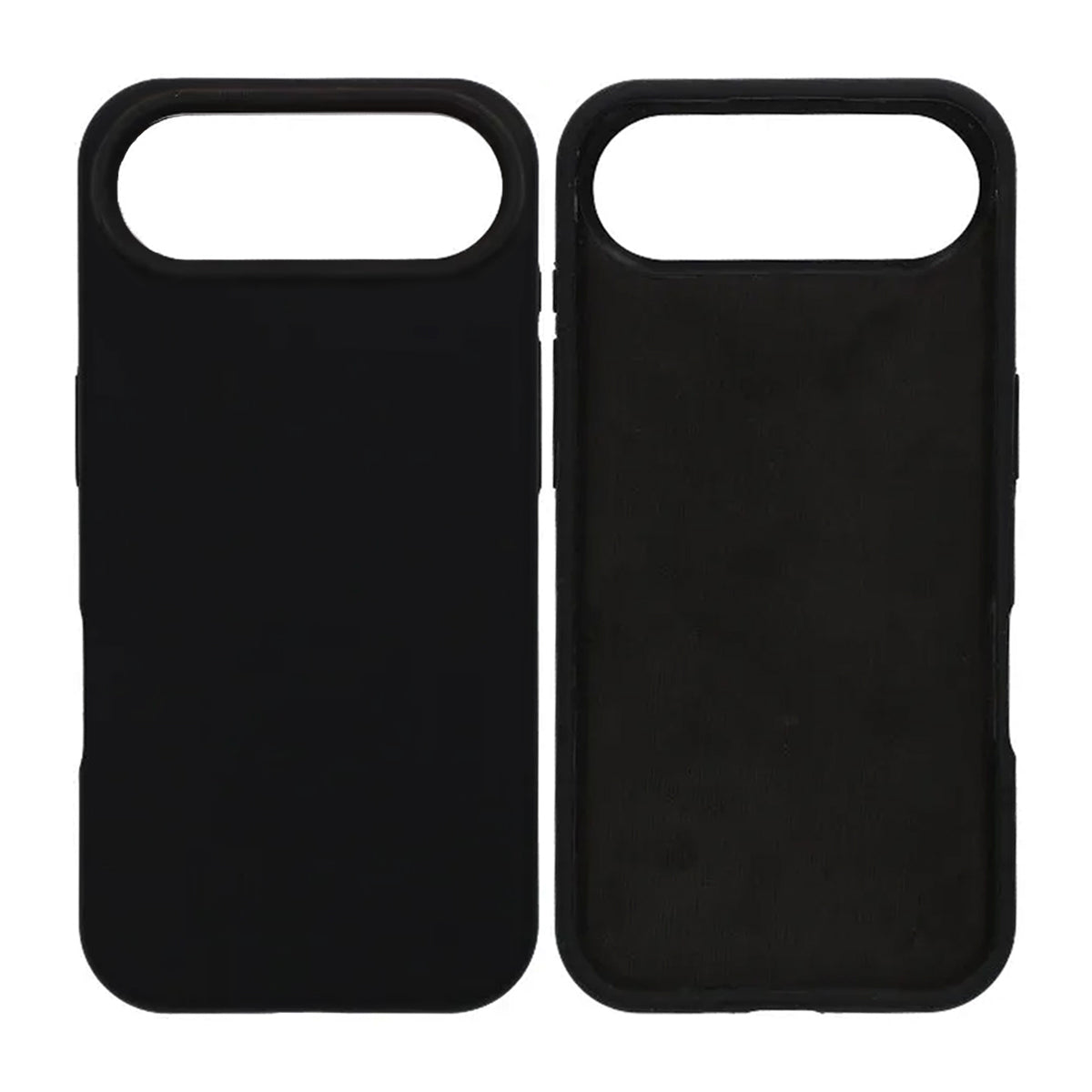 Mobilskal Mjukt Silikon för iPhone Air - Svart image 1