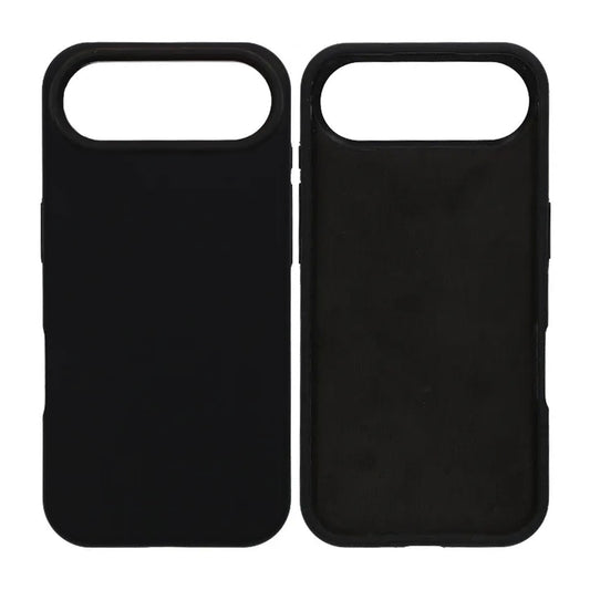 Mobilskal Mjukt Silikon för iPhone Air - Svart image 1