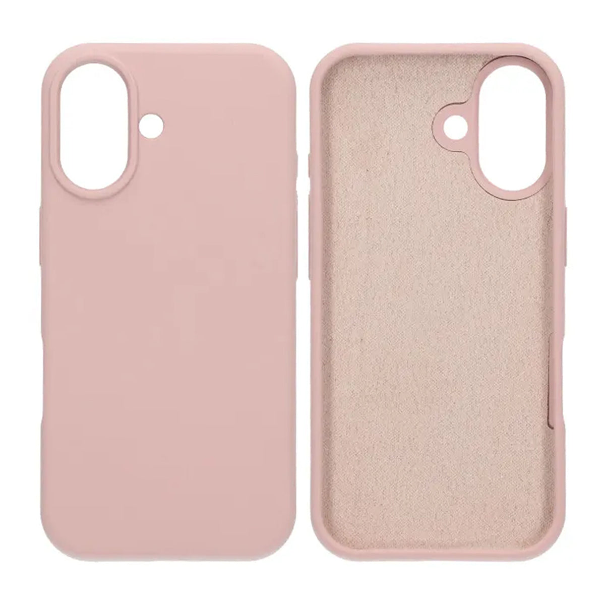 Mobilskal Mjukt Silikon för iPhone 17 - Rosa image 1