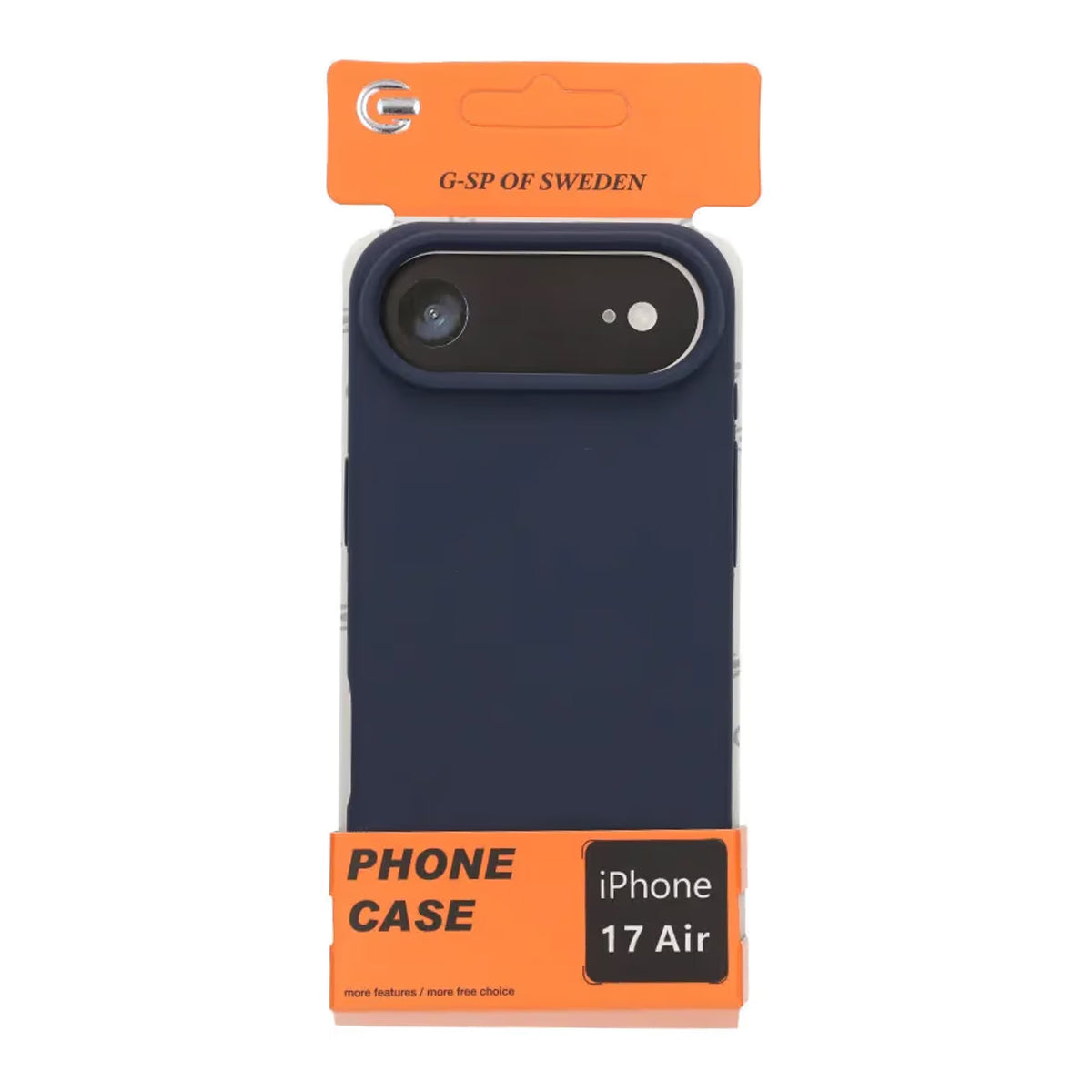 Mobilskal Mjukt Silikon för iPhone Air - Mörkblå image 5