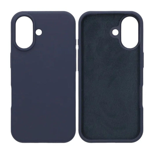 Mobilskal Mjukt Silikon för iPhone 17 - Mörkblå image 1