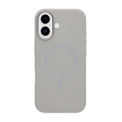 Mobilskal Silikon med Kamera Metallram för iPhone 17 - Grå image 2