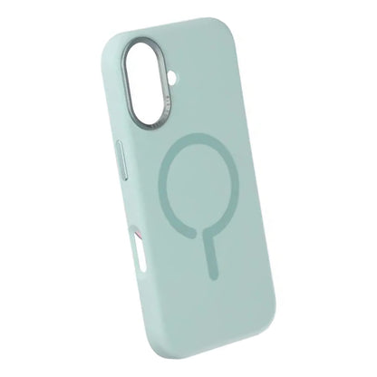 Mobilskal Silikon med Kamera Metallram för iPhone 17 - Grön image 4