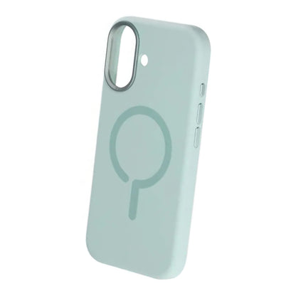 Mobilskal Silikon med Kamera Metallram för iPhone 17 - Grön image 5