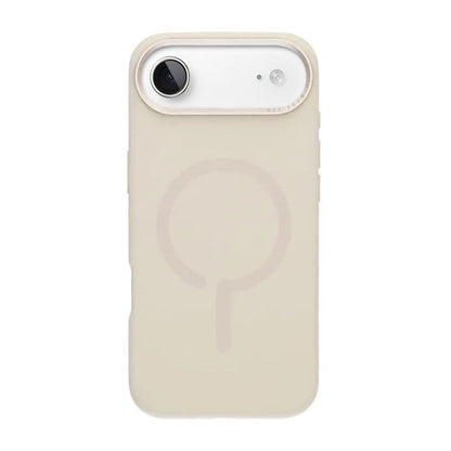 Mobilskal Silikon med Kamera Metallram för iPhone Air - Vit image 2