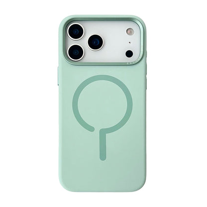 Mobilskal Silikon med Kamera Metallram för iPhone 17 Pro - Grön image 2
