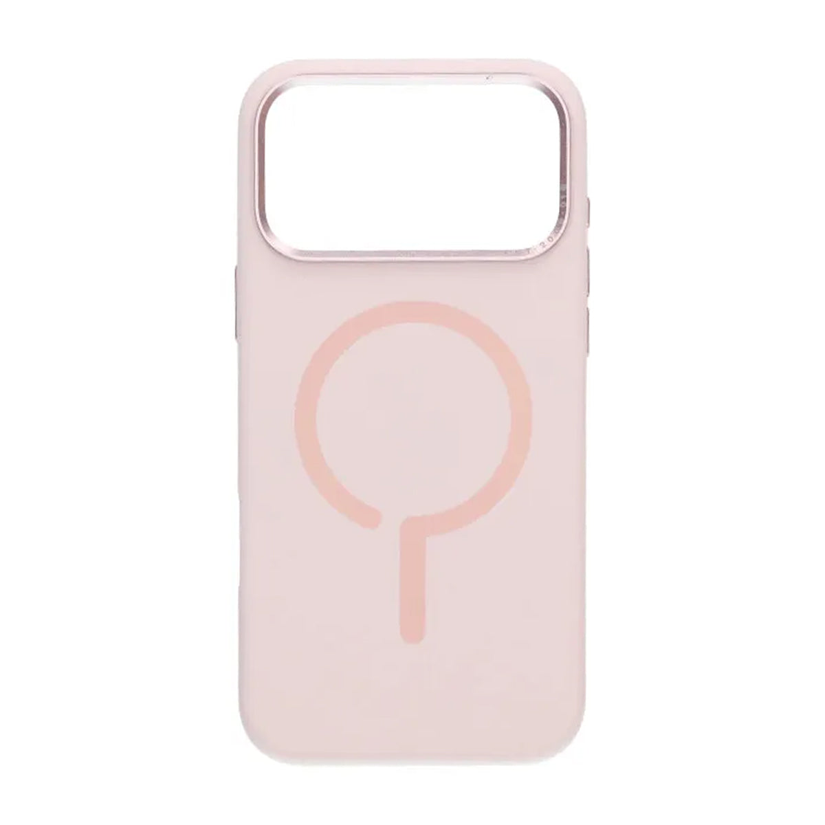 Mobilskal Silikon med Kamera Metallram för iPhone 17 Pro Max - Rosa image 2