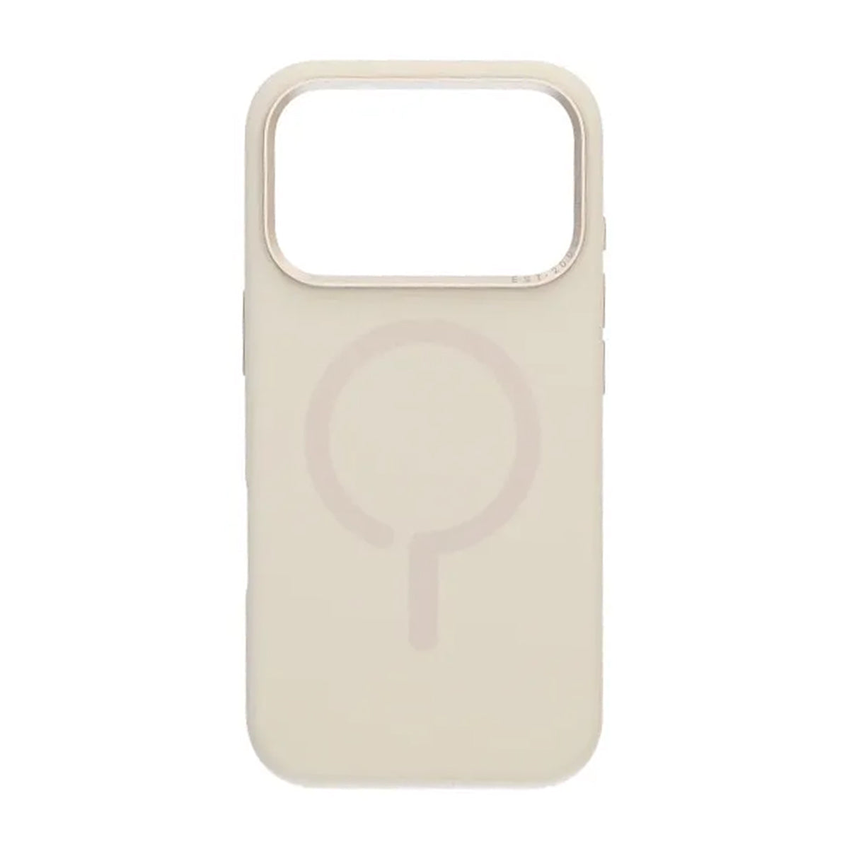 Mobilskal Silikon med Kamera Metallram för iPhone 17 Pro Max - Vit image 2