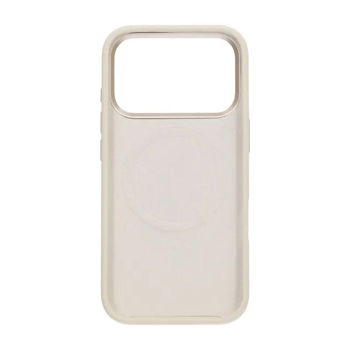 Mobilskal Silikon med Kamera Metallram för iPhone 17 Pro Max - Vit image 3