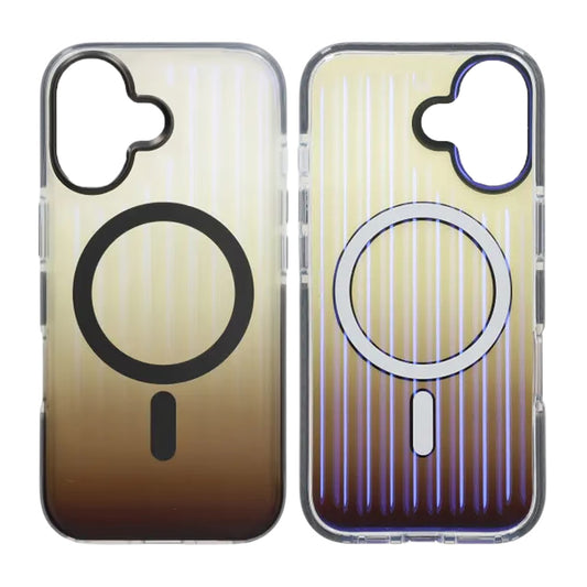 Mobilskal Korrugerad MagSafe för iPhone 17 - Grå image 1