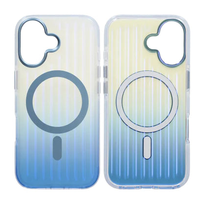 Mobilskal Korrugerad MagSafe för iPhone 17 - Blå image 1