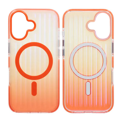 Mobilskal Korrugerad MagSafe för iPhone 17 - Orange image 1