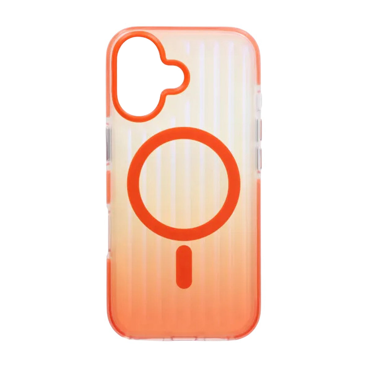 Mobilskal Korrugerad MagSafe för iPhone 17 - Orange image 2