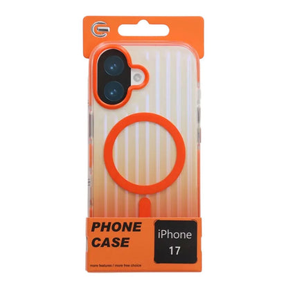 Mobilskal Korrugerad MagSafe för iPhone 17 - Orange image 4