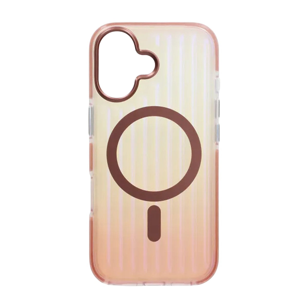 Mobilskal Korrugerad MagSafe för iPhone 17 - Roséguld image 2