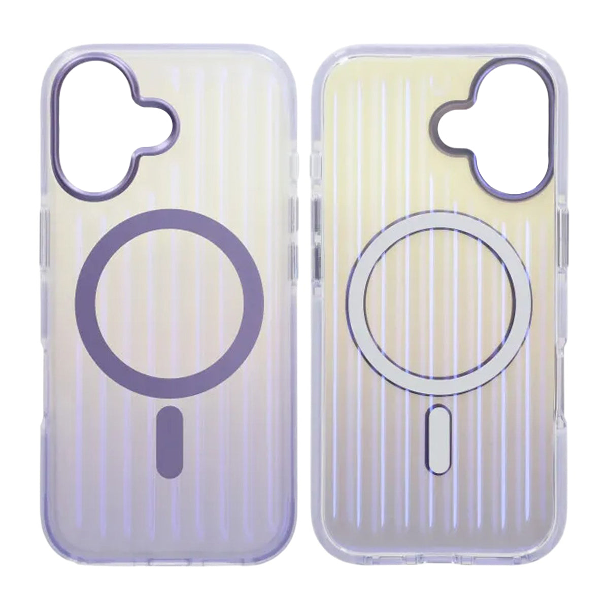 Mobilskal Korrugerad MagSafe för iPhone 17 - Ljuslila image 1