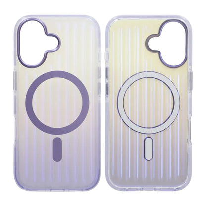 Mobilskal Korrugerad MagSafe för iPhone 17 - Ljuslila image 1