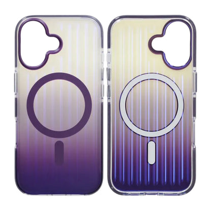 Mobilskal Korrugerad MagSafe för iPhone 17 - Mörklila image 1