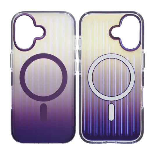 Mobilskal Korrugerad MagSafe för iPhone 17 - Mörklila image 1