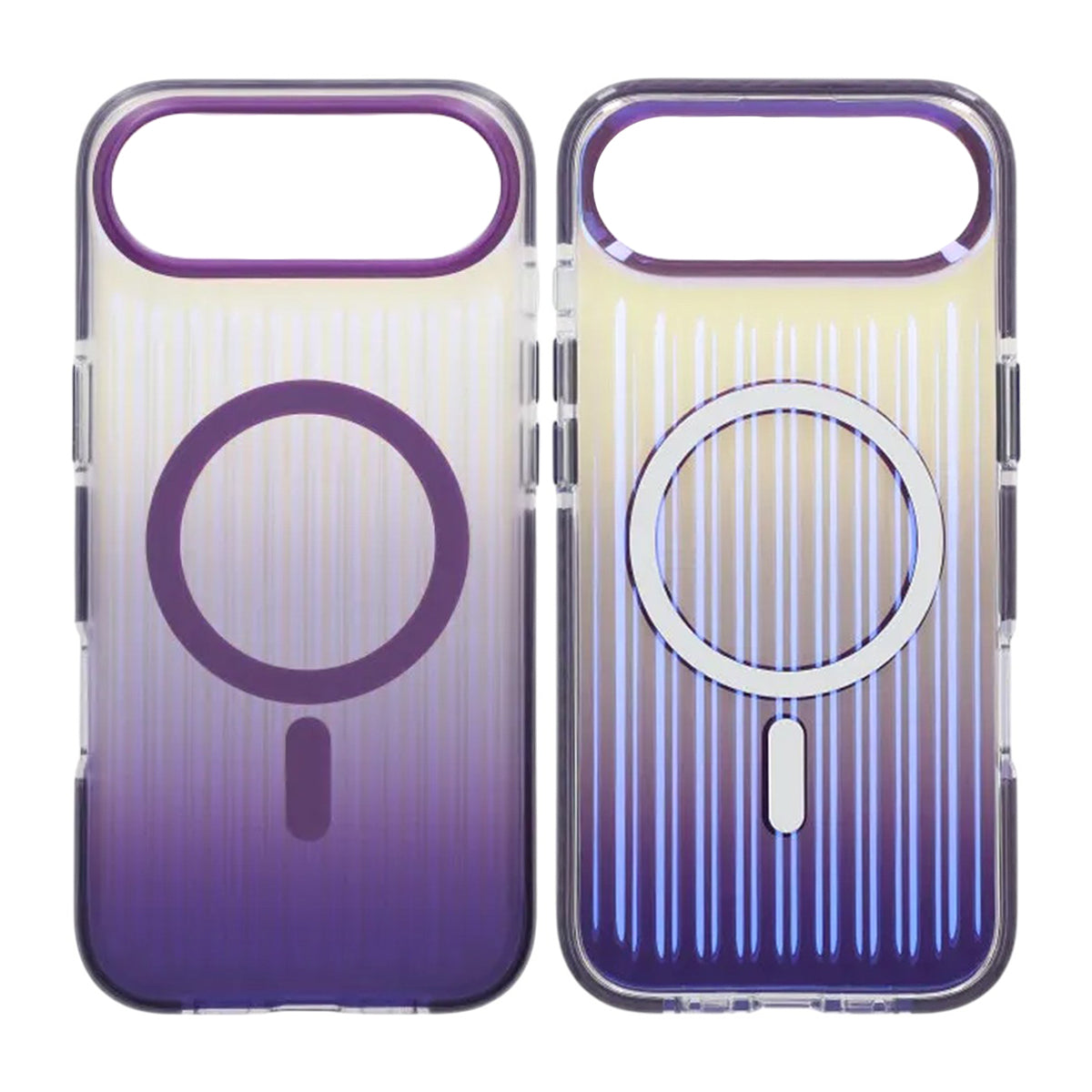 Mobilskal Korrugerad MagSafe för iPhone Air - Mörklila image 1