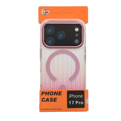 Mobilskal Korrugerad MagSafe för iPhone 17 Pro - Rosa image 4