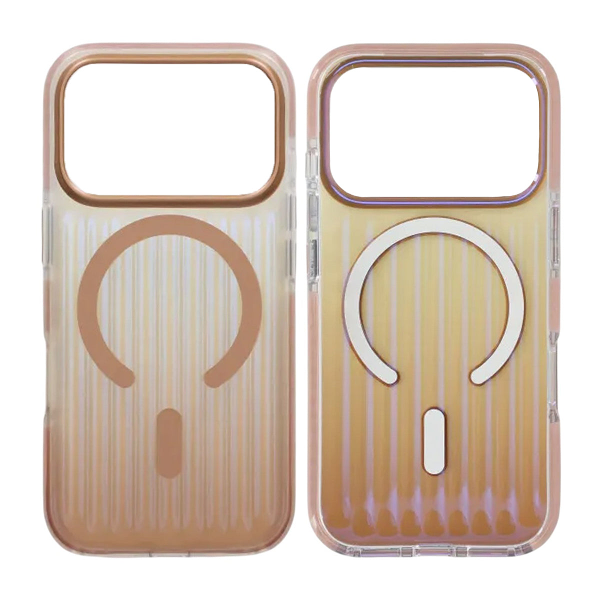 Mobilskal Korrugerad MagSafe för iPhone 17 Pro - Guld image 1
