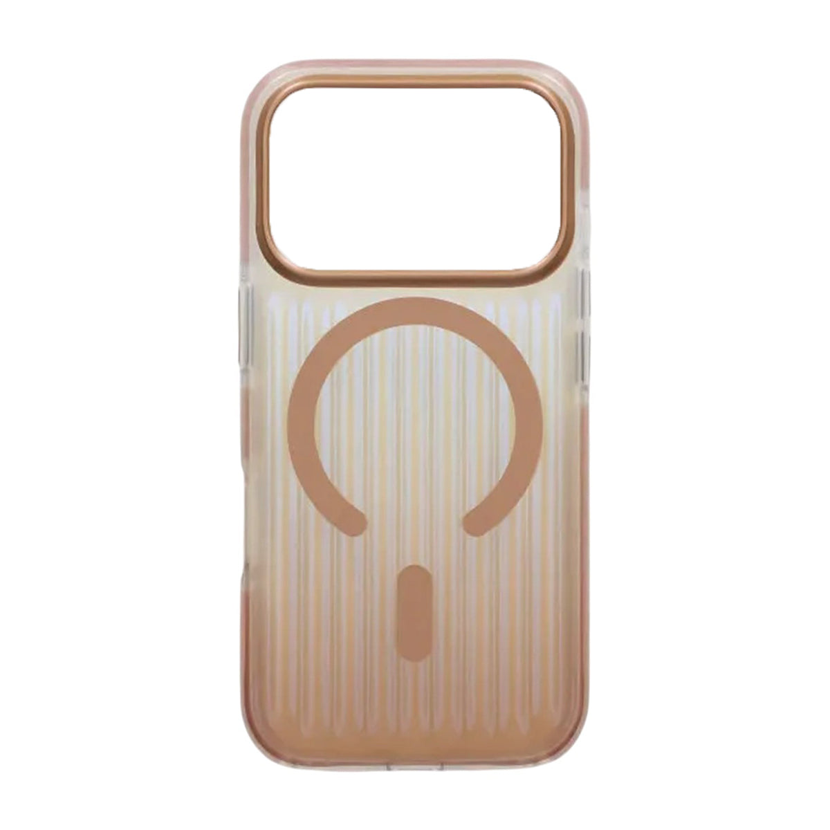 Mobilskal Korrugerad MagSafe för iPhone 17 Pro - Guld image 3