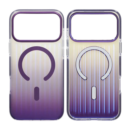 Mobilskal Korrugerad MagSafe för iPhone 17 Pro - Mörklila image 1