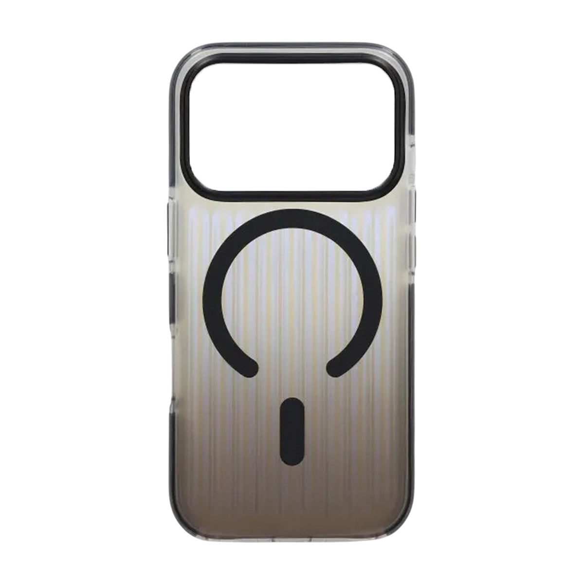 Mobilskal Korrugerad MagSafe för iPhone 17 Pro Max - Svart image 2