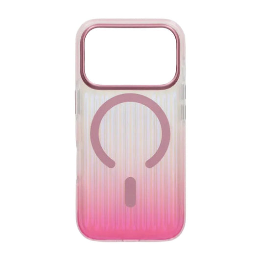 Mobilskal Korrugerad MagSafe för iPhone 17 Pro Max - Rosa image 2