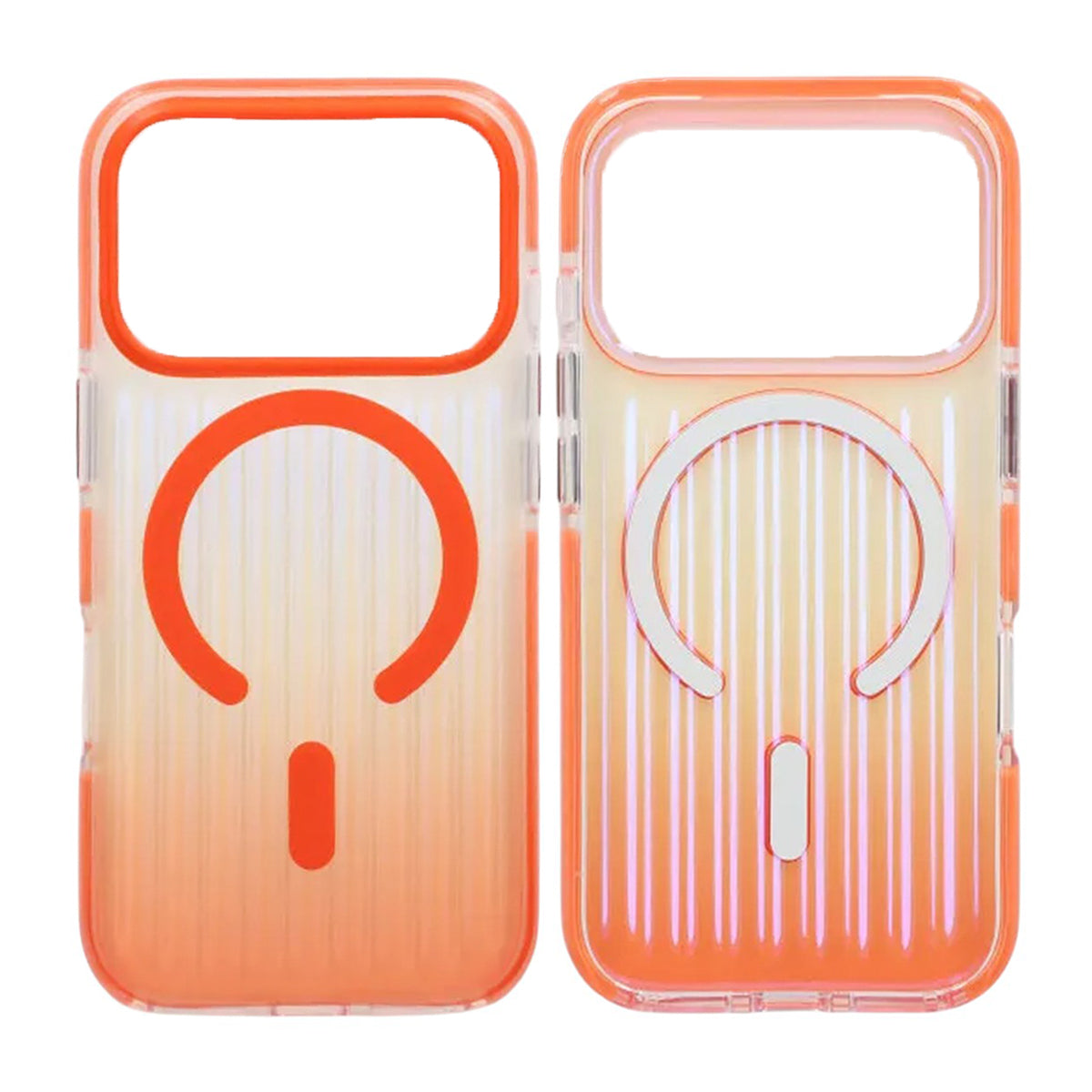 Mobilskal Korrugerad MagSafe för iPhone 17 Pro Max - Orange image 1