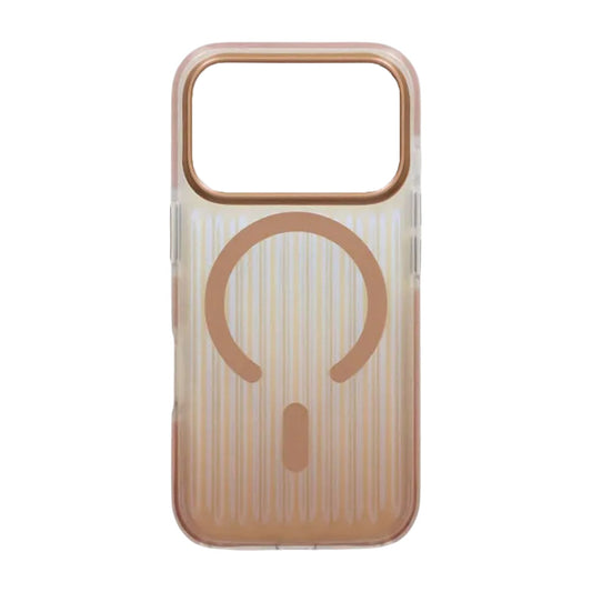 Mobilskal Korrugerad MagSafe för iPhone 17 Pro Max - Guld image 2