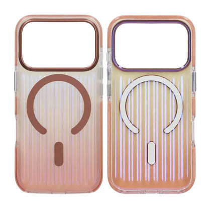 Mobilskal Korrugerad MagSafe för iPhone 17 Pro Max - Roséguld image 1