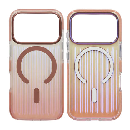 Mobilskal Korrugerad MagSafe för iPhone 17 Pro Max - Roséguld image 1