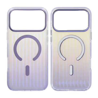 Mobilskal Korrugerad MagSafe för iPhone 17 Pro Max - Ljuslila image 1