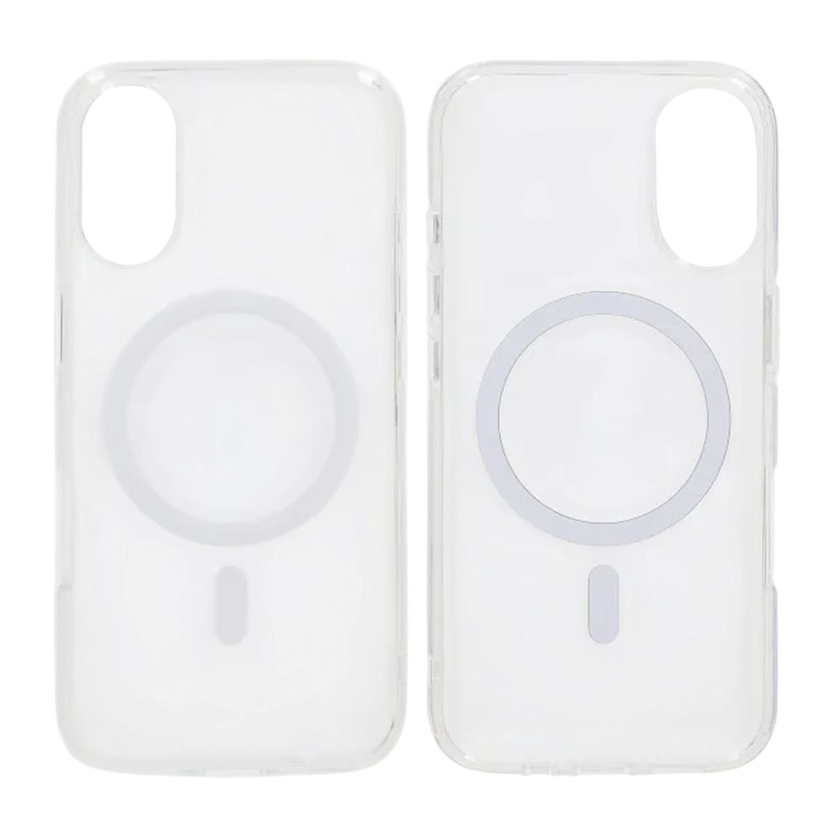 Mobilskal TPU med Magsafe för iPhone 17 - Vit/Transparent image 1