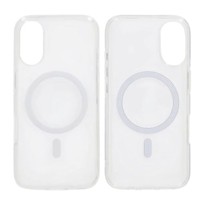 Mobilskal TPU med Magsafe för iPhone 17 - Vit/Transparent image 1