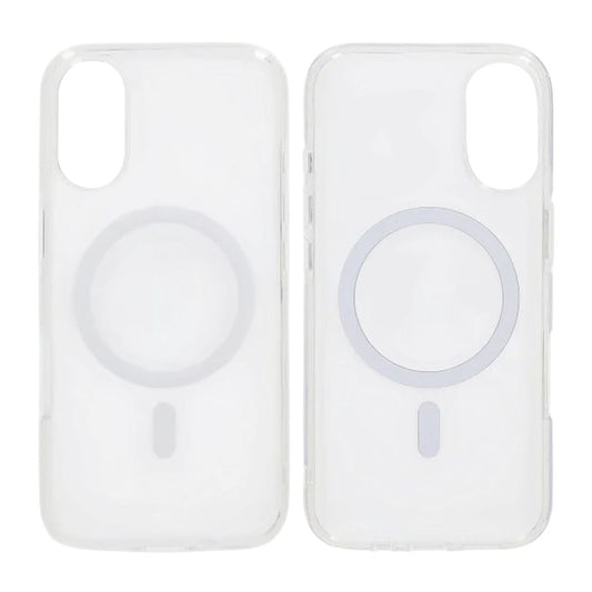Mobilskal TPU med Magsafe för iPhone 17 - Vit/Transparent image 1