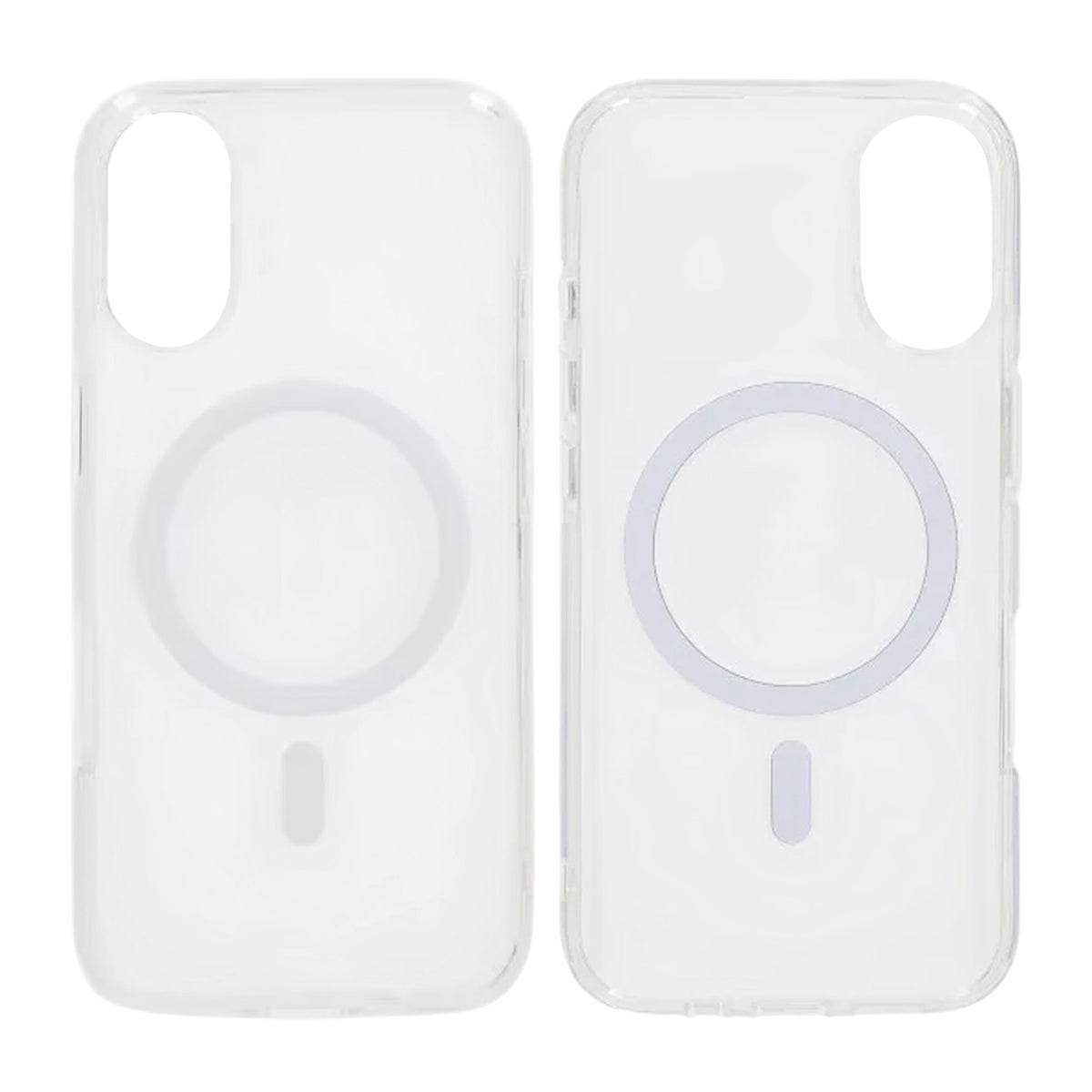 Mobilskal TPU med Magsafe för iPhone 17 - Vit/Transparent image 1