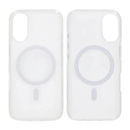 Mobilskal TPU med Magsafe för iPhone 17 - Vit/Transparent image 1