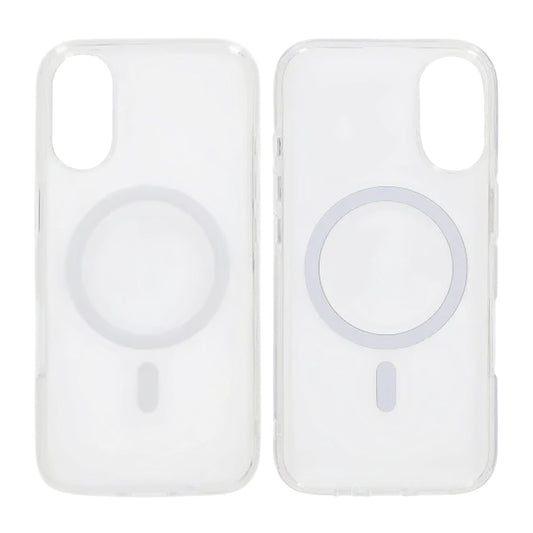 Mobilskal TPU med Magsafe för iPhone 17 - Vit/Transparent image 1