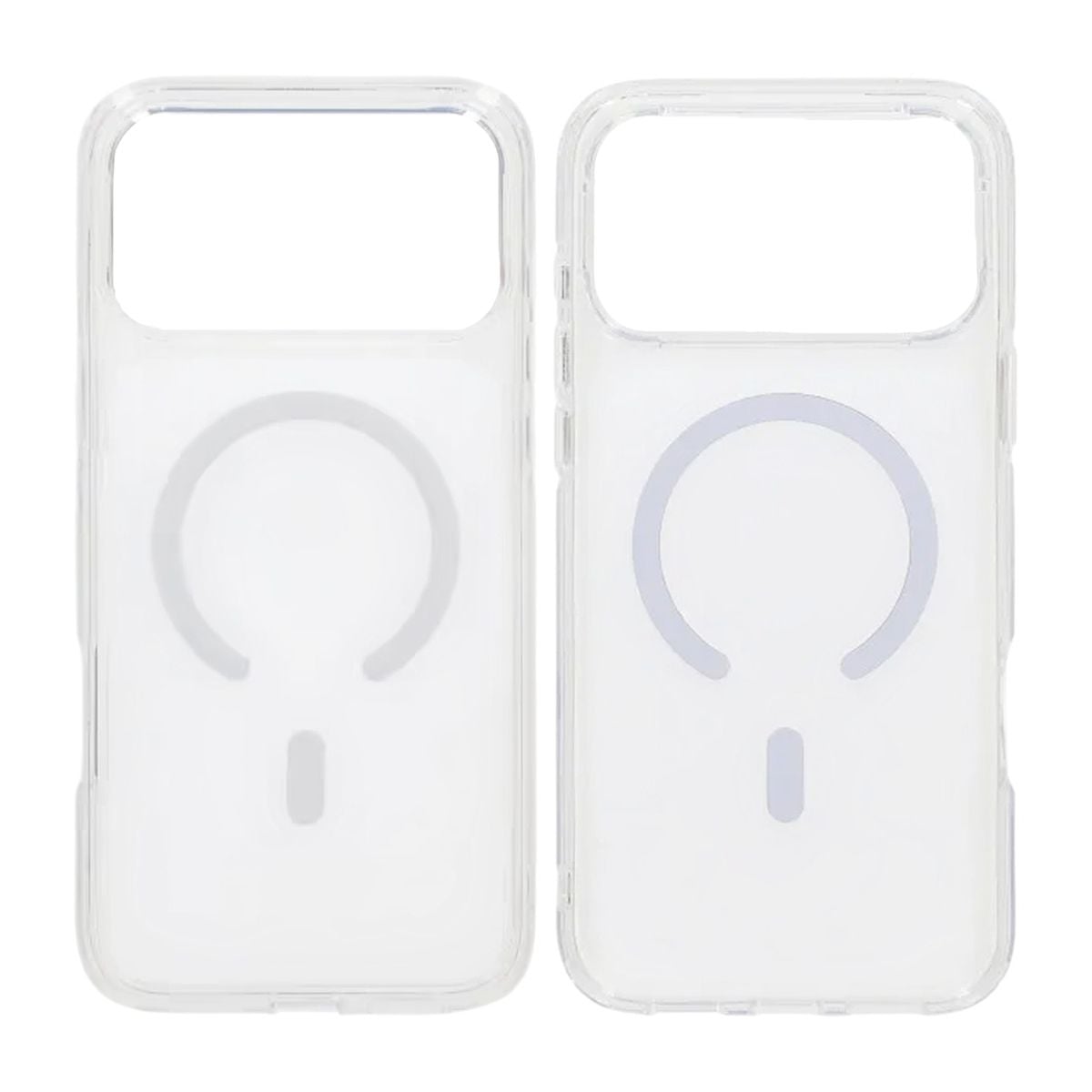 Mobilskal TPU med Magsafe för iPhone 17 Pro - Vit/Transparent image 1